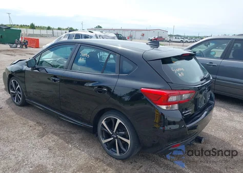 2021 Subaru Impreza Sport 5-Door из США, поврежденный, VIN 4S3GTAJ61M1707171